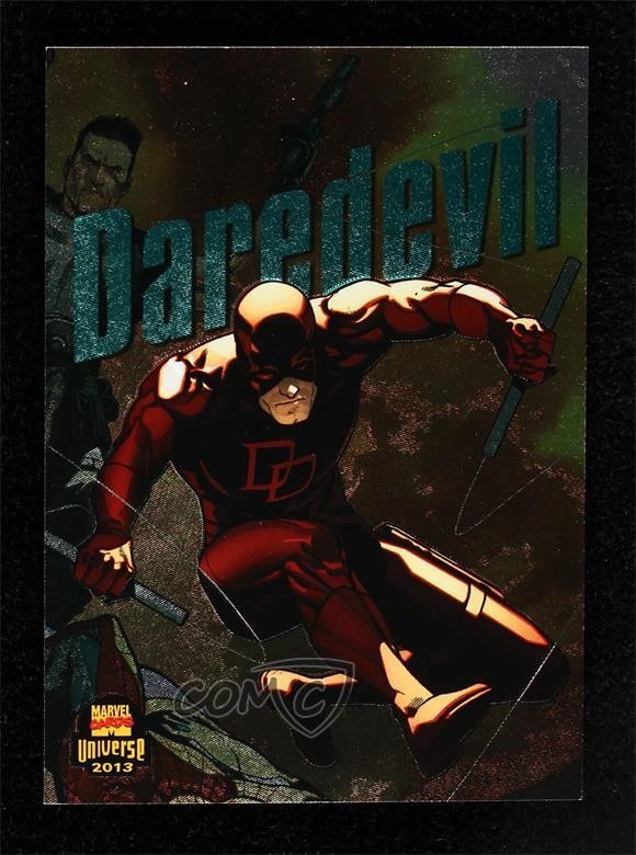 2013 Marvel Fleer Retro Power Blast Daredevil #7 0kg8
