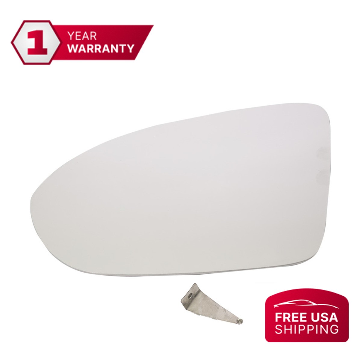 Driver Side Mirror Glass Replacement for 2016-2019 Chevy Cruze Sedan