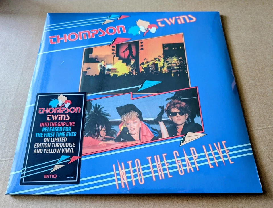 Thompson Twins Into The Gap Live Yellow /Turquoise 2LP Album RSD2025 SEALED MINT - Image 3 of 4