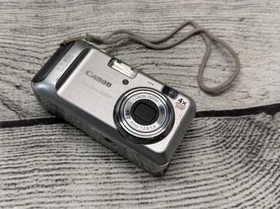 Canon PowerShot A460 Digital Camera 4x Optical Zoom Silver PARTS