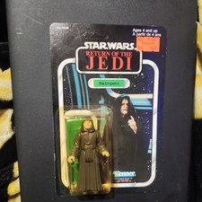 Product Image: Vintage Star Wars Kenner 1984 ROTJ The Emperor 77 Back Bilingual UNPUNCHED MOC