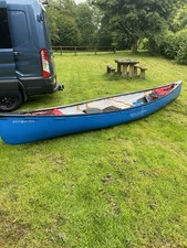 Hou Canoe Prospector 15ft8in, Blue. Nearly New!