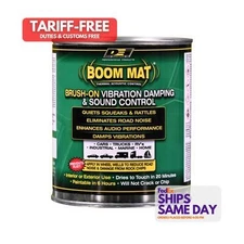 Design 50219, One Boom Mat Liquid Damping Brush On Black Performance Racing Part