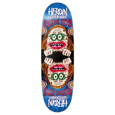 Heroin Skateboard Deck Auntie RazorEgg 9.75