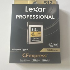 Image of Lexar Professional CFexpress Type B 512GB Memory Card 1750 MB/s