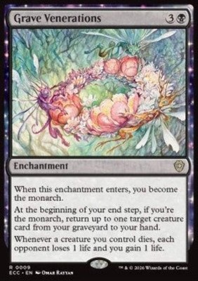 Grave Venerations - Commander: Lorwyn Eclipsed (Rare) [ECC-9]