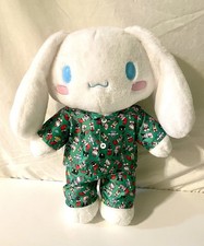 Cinnamoroll Plush 17" w/ Hello Kitty Christmas Pajamas Build A Bear BAB SANRIO