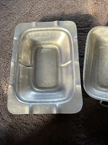 Everlast Forged Aluminum Rectangular Lidded Serving Dish Handles on Lid #1131 - Foto 3 di 11