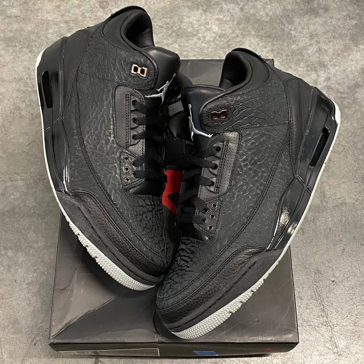 Las mejores ofertas en Jordan 3 Retro Black Flip | eBay