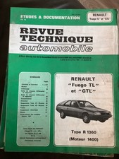 Revue technique Renault FUEGO