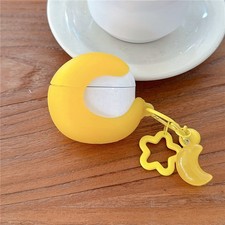 Luminous Moon Silicone Protective Case for AirPods 2 3 4 Pro 2 3 Earbuds Cover