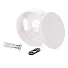 Baldachin Deckenverteiler Abzweig Zierverteiler Abdeckung Lampe Leuchte weiss