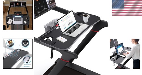 Ergonomic Treadmill Desk Attachment for Peloton - Cool & Compact Laptop Holder - Picture 2 of 9