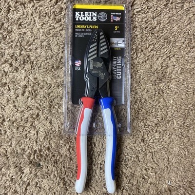 Klein Tools J2000-9NECES City Electric Supply Lineman s Pliers 9  USA