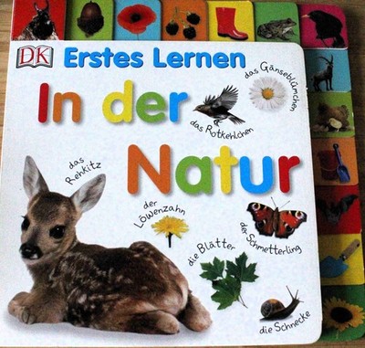 Erstes lernen  In der Natur  DK Pappbilderbuch mit Griff-Registeruter gut