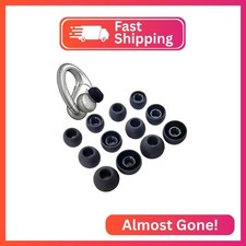 TENNMAK 12X Eartips Replacement for JBL Endurance Peak 3 / Peak II/Peak/Race/Run