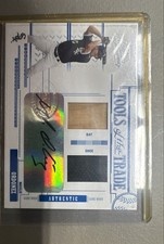 2005 Magglio Ordonez Tools of the Trade Auto Relic /25 Bat & Shoe White Sox