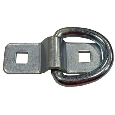 3/8'' Bolt-on D-Ring (5,000 lb Capacity / Breaking Strength) For Boat, Boat Dock,