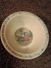 Vtg Eden Peter Rabbit Melamine Bowl 6.5