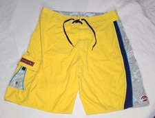 Costume da bagno OG vintage anni 2000 QUICKSILVER tavola da surf pantaloncino taglia 36