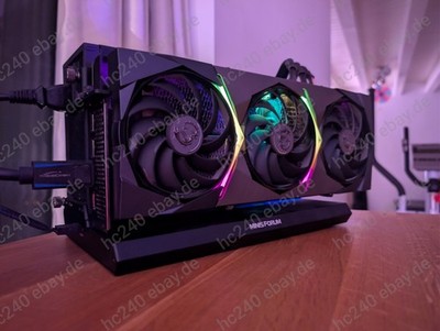  ️  eGPU Set | MSI RTX 3080 Suprim X + DEG1 OCuLink + be quiet! 550W Platinum
