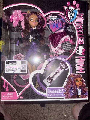 Monster High Sweet 1600 Clawdeen Wolf, originally released in 2011. NRFB 1st Gen