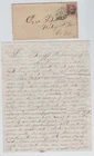 CIVIL WAR LETTER - 28th Wisconsin Vols - Heavy Fortifications Arkansas CONTENT !