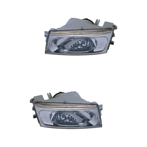 Halogen Scheinwerfer Set Links & Rechts H4 FüR Mitsubishi Lancer VI VII-image