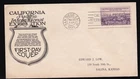 CALIFORNIA PACIFIC EXPO #773 US FIRST DAY COVER 1935, ANDERSON CACHET FDC