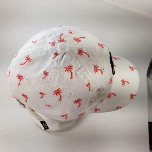 Florida State Seminoles FSU Cap Zephyr Hat Unique Palm Trees White Pink - Picture 6 of 9
