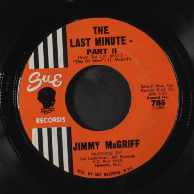 JIMMY MCGRIFF: the last minute / part ii Sue Records Inc. 7