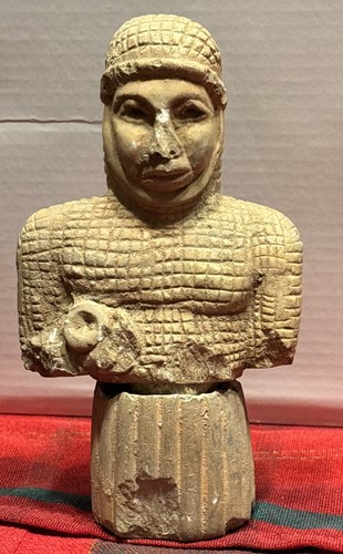  BACTRIAN ancient stone artefacts Size 15cm  x 9cm 200Bc