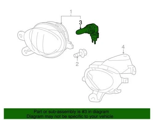 正品雷克萨斯灯泡 90981-13075 — 第 3/3 张图片