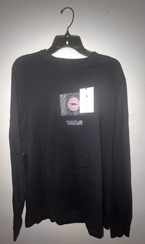 Nike Travis Scott Cactus Jack NASA Long Sleeve T-Shirt