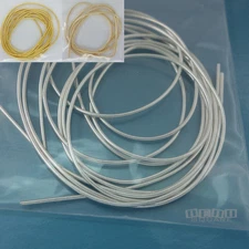 [SP] French Wire Coil Bullion Gimp Thread Cord Cover Protector Silver / Gold