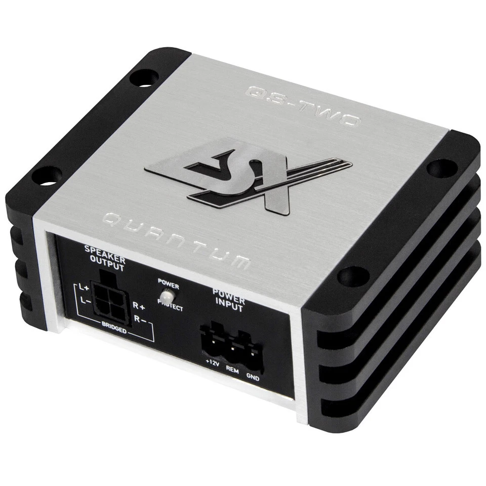 ESX QUANTUM QS-TWO 2-Kanal Class D Mini Verstärker 2-CH AMP Digital Endstufe - Bild 4 von 4