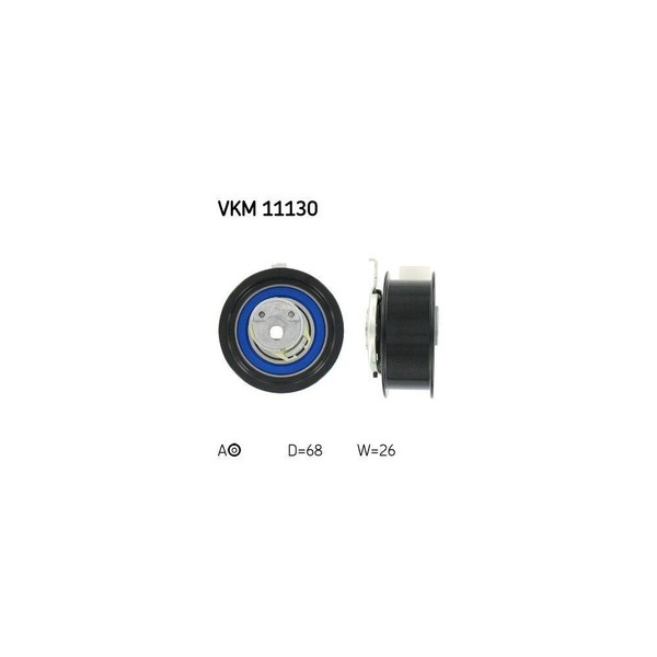 Spannrolle, Zahnriemen SKF VKM 11130 FüR Audi Seat Skoda VW VW (Faw), Links Oben-image
