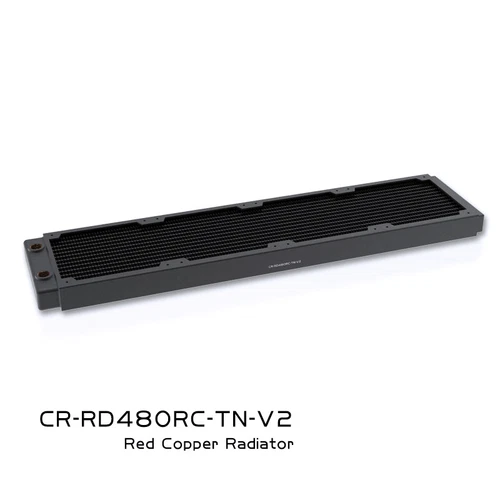 Bykski 30mm Thick 48cm Copper Single Row Radiator For 12cm Fan CR-RD480RC-TN-V2