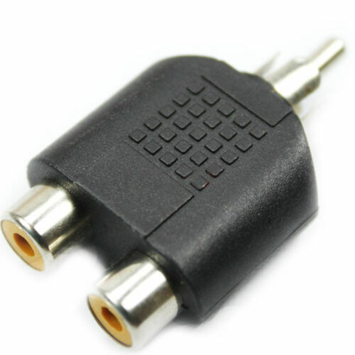 CAVO AUDIO SDOPPIATORE RCA 2 Prese - 1 Spina Contatti Dorati Cavo 20 Cm EUR 3,50 - IT - Foto 13