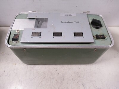 Cambridge VS-III EKG Electrocardiograph Vintage Laboratory Device Model 1-70