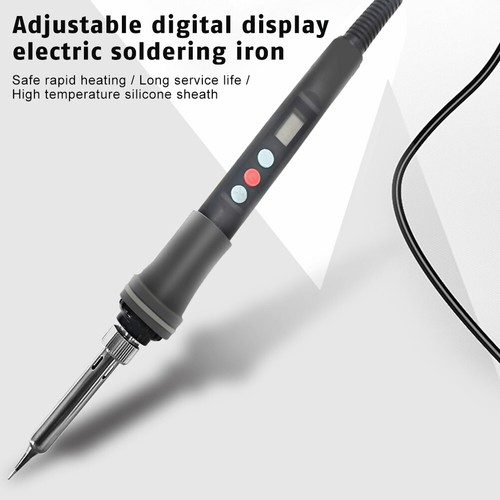 Electric Solder Iron Adjustable Temperature Digital Display Soldering Tool Kit - Picture 14 of 20