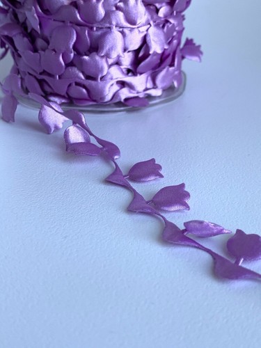 May Arts Satin ausgeschnittenes Band Baby Dusche Flamingo Herz Tulpe Gänseblümchen Lippen Party - Bild 13 von 16