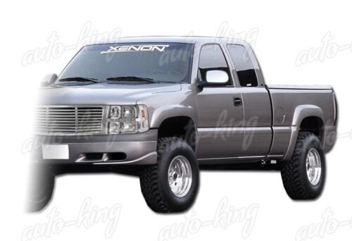 Chrome Housing DRL LED Head Lights + Grille Fit 99-02 Chevy Silverado 1500 2500 - Bild 2 von 4
