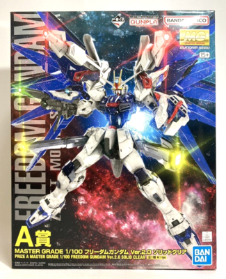 MG Freedom Gundam ver.2.0 Solid Clear Model Kit GUNPLA Ichiban