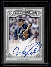 2013 Topps Gypsy Queen Autographs Wily Peralta Auto Milwaukee Brewers #GQA-WP