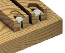 SCREW SLOT ROUTER BITS