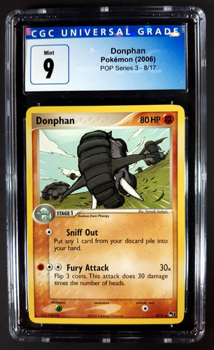 Donphan graded CGC 9 for sale on eBay