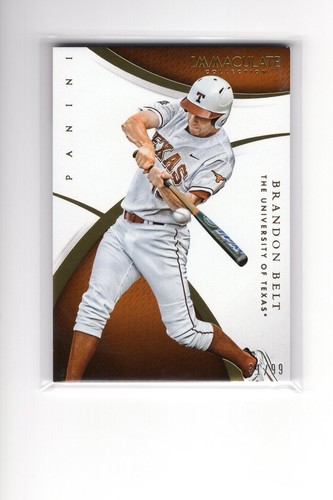 2015 Panini Immaculate Collegiate Brandon Belt 31/99
