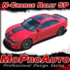 2015-2020 Dodge Charger Srt Scat Pack 392 Hellcat Racing Stripes Decals Graphic
