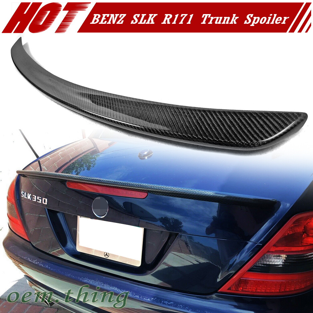 05-10 Fit FOR Mercedes Benz SLK R171 Convertible Trunk Spoiler A